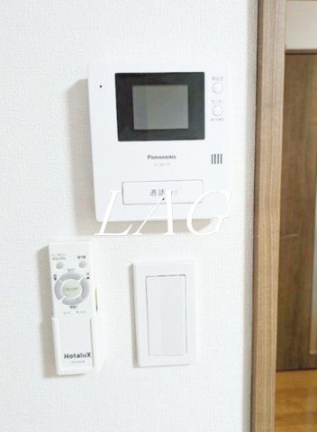 セキュリティ　モニター付インターホンです。