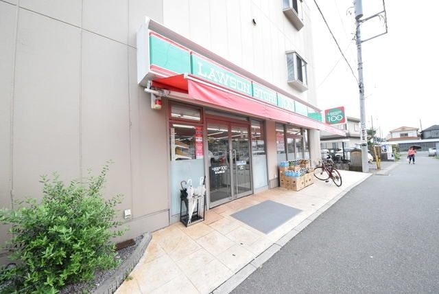 コンビニ　ローソンストア100馬橋駅東口店（コンビニ）まで387m