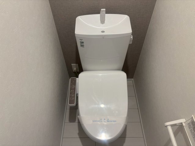 トイレ　ゆったりとした空間のトイレです