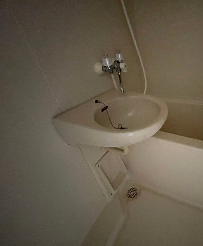 洗面設備　同物件別号室のものです。