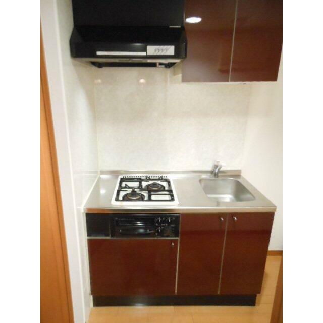 キッチン　２口ガスコンロ・グリル/システムキッチン！