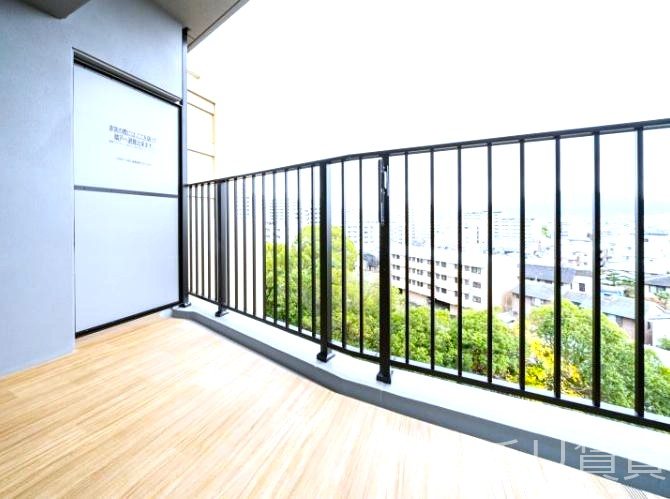 バルコニー　同シリーズの別のお部屋。現況を優先します。