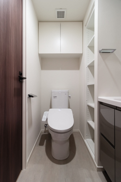 トイレ　嬉しい温水洗浄便座♪