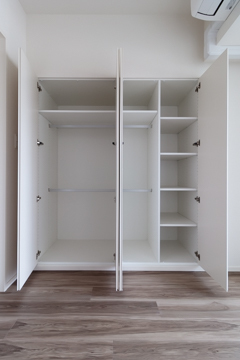 収納　お荷物の多い方でも安心のクローゼット付き♪