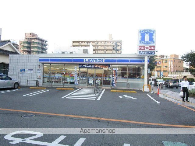 コンビニ　ローソン　熊本九品寺一丁目店（コンビニ）まで200m