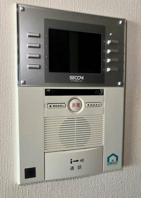 セキュリティ　モニタ付きインターホンです