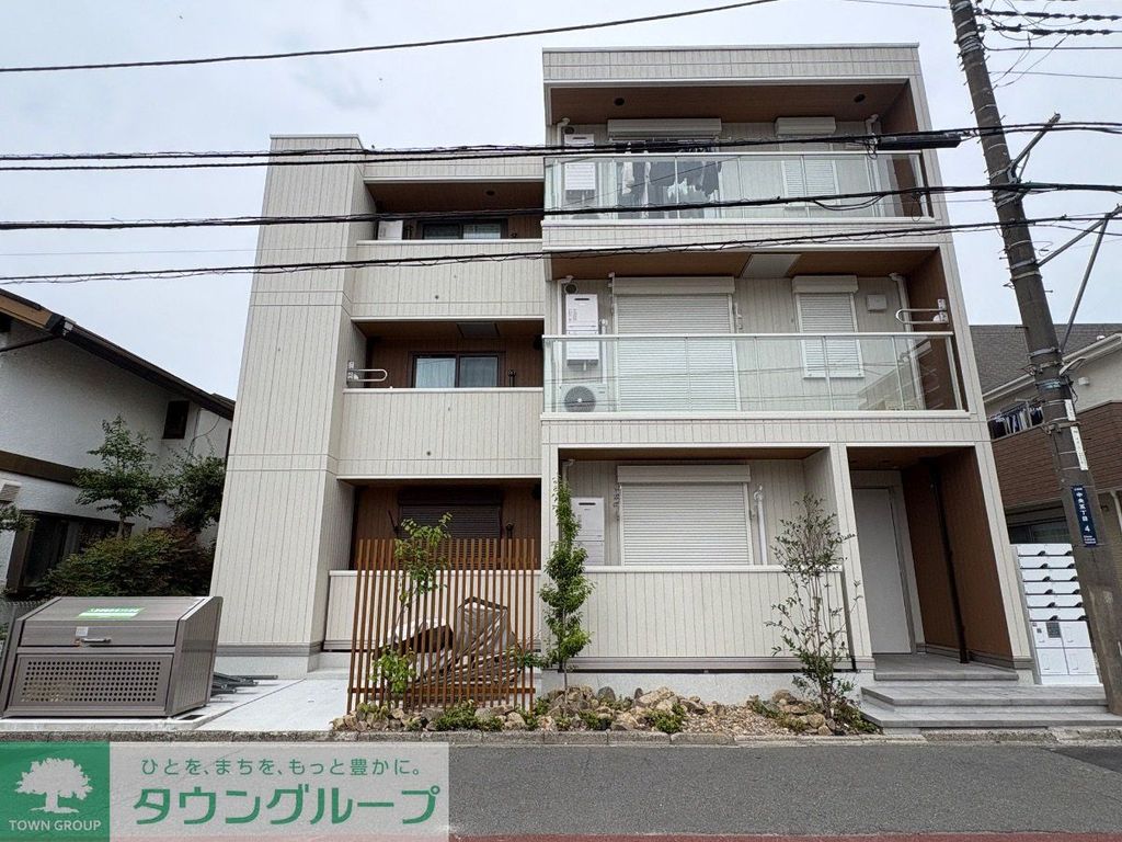建物外観　間取図