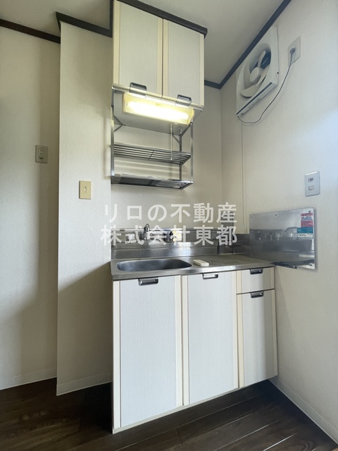 キッチン　自炊派には便利なガスコンロ設置可能キッチンです♪