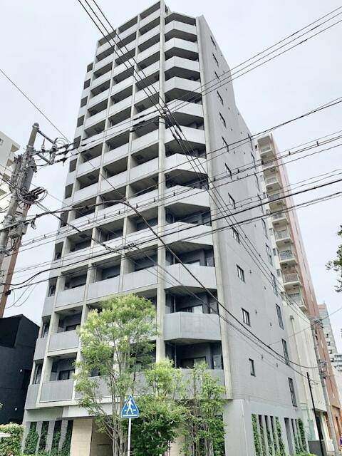 建物外観　外観タイル張りです