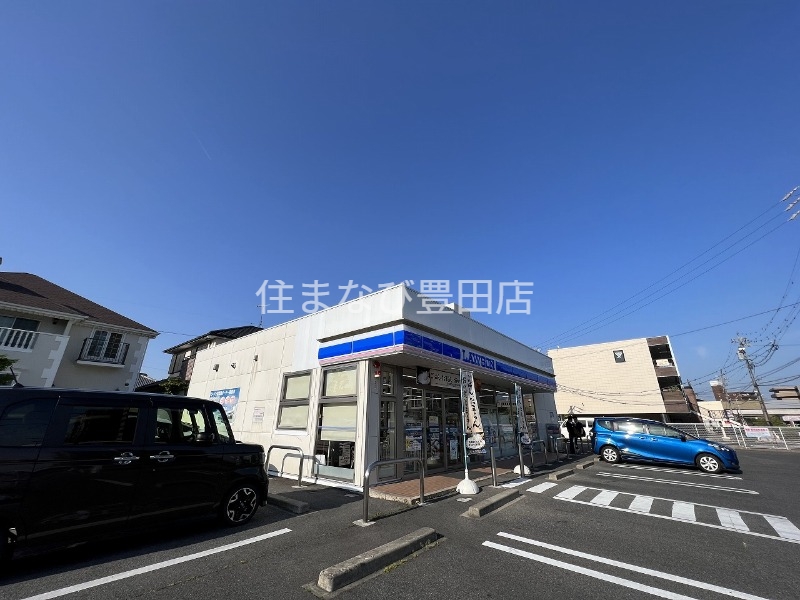 コンビニ　ローソン豊田東梅坪店（コンビニ）まで456m