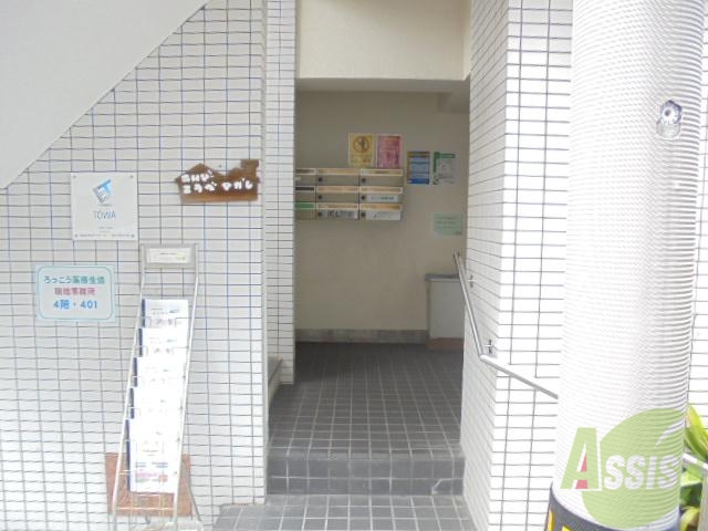 エントランス　こちらからお入りください。