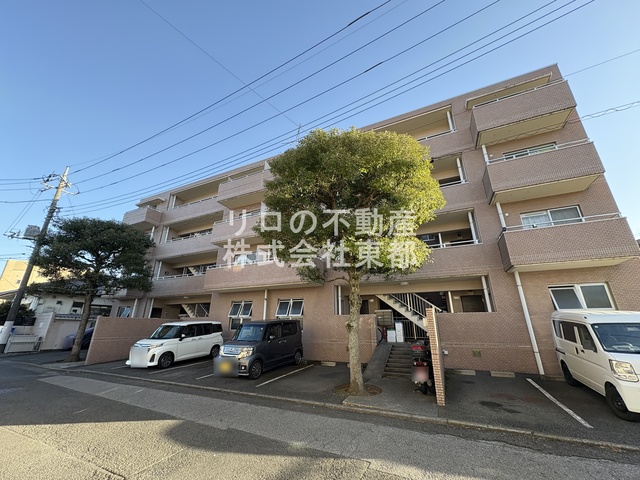 建物外観　２４時間管理なので入居中のトラブルも安心です☆