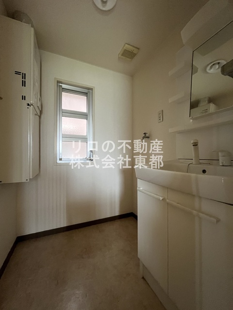洗面設備　ヘアセットも簡単洗髪洗面化粧台☆