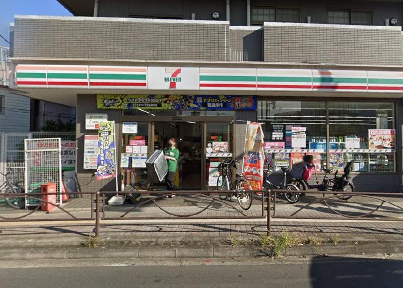 コンビニ　セブン-イレブン 葛飾お花茶屋駅前店（コンビニ）まで91m