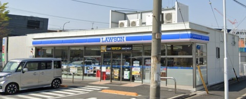 コンビニ　ローソン 中川横堀町店（コンビニ）まで371m
