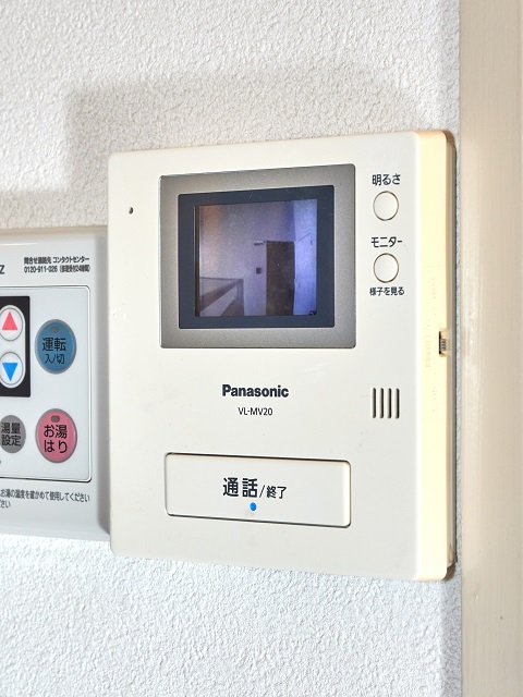 セキュリティ　カラーモニター付インターホン