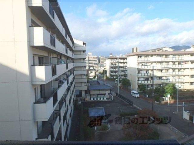 眺望　北向きですが、開けてます。