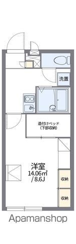 レオパレスサザーランドの間取り写真