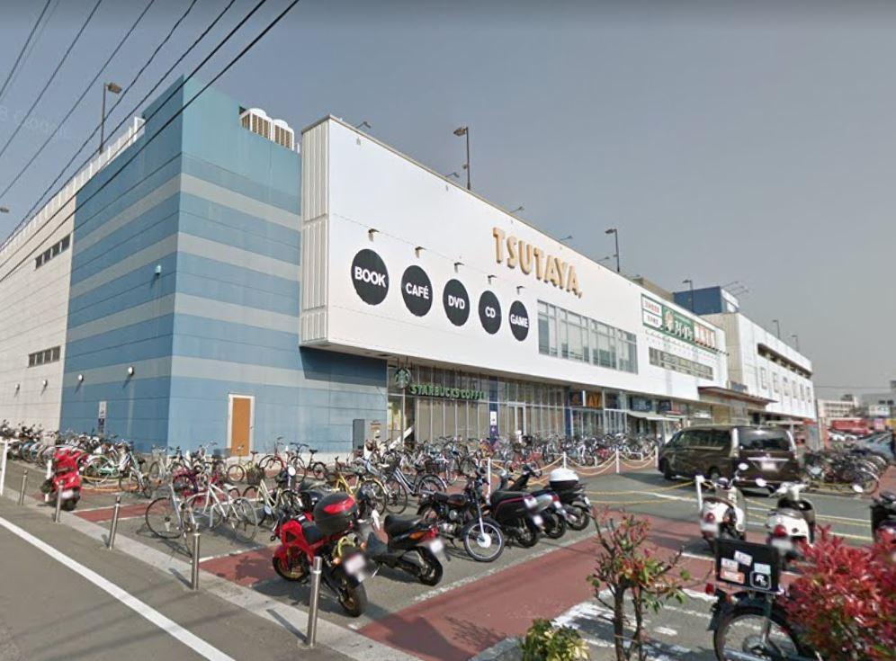 レンタルビデオ　TSUTAYA（レンタルビデオ）まで350m