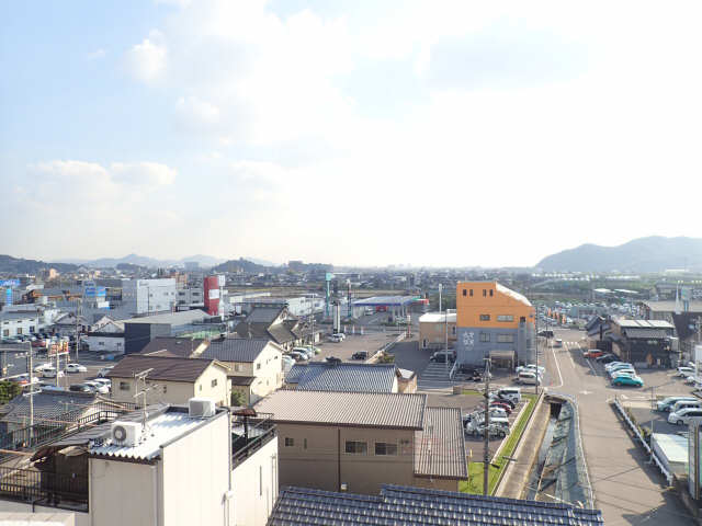 眺望　良い眺め　犬山城見えます。