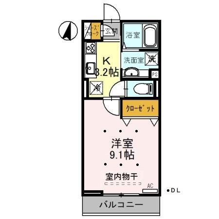アバンス大宮の間取り写真