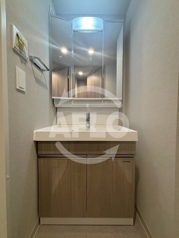 洗面設備　ミラージュパレス都島本通　洗面台