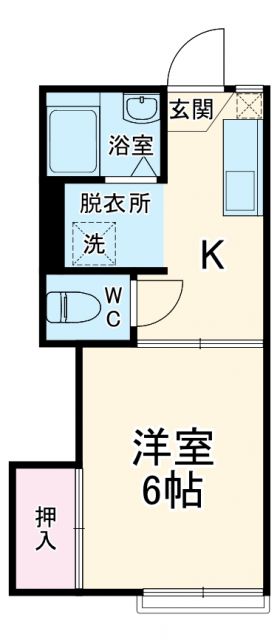 コーポ泉の間取り写真