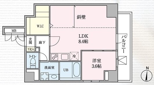 東京メトロ半蔵門線 住吉駅 徒歩3分 5階建 築10年の間取り写真