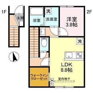 RELUXIA Aの間取り写真