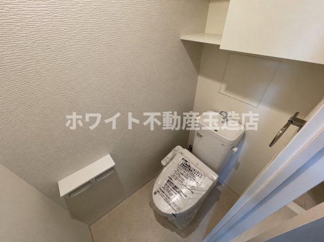 地下鉄中央線 深江橋駅 徒歩10分 7階建 築4年のトイレ写真