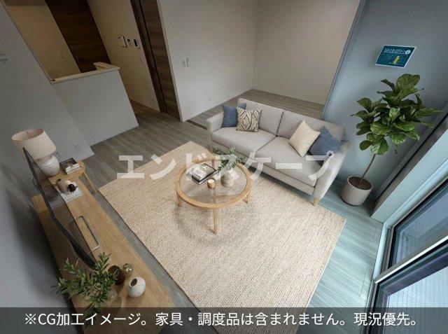 ＪＲ信越本線 北高崎駅 徒歩18分 2階建 築1年の居間写真