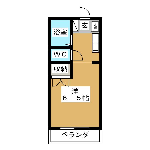 メイプルコートの間取り写真