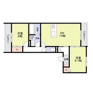 belle femme satoの間取り写真