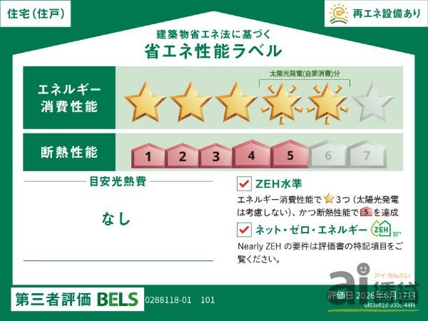 ＪＲ中央線 武蔵小金井駅 バス乗車時間：3分 最寄りバス停で下車 徒歩9分 2階建 新築のその他写真