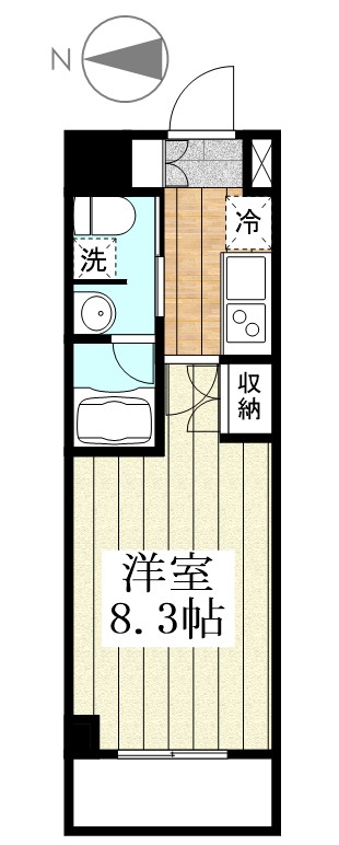 東京メトロ有楽町線 氷川台駅 徒歩7分 7階建 築13年の間取り写真