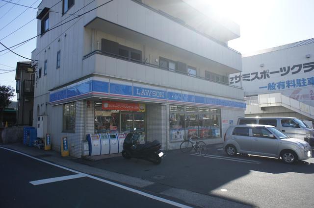 コンビニ　ローソン　栄笠間二丁目店（コンビニ）まで500m