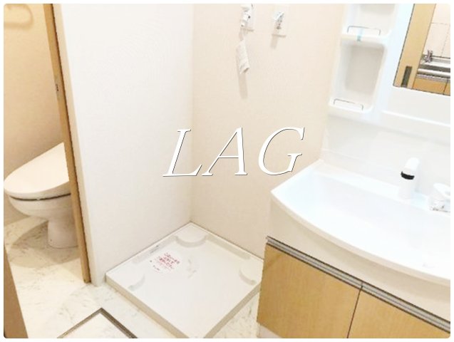 洗面設備　洗面台です。