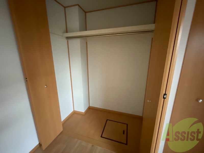収納　衣類や荷物をまとめて整理できます