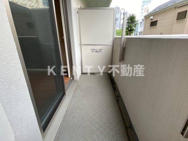 バルコニー　落ち着いた時間を過ごせるバルコニーです
