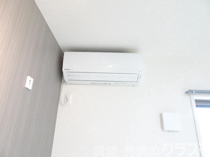 その他設備　エアコンは欠かせません♪