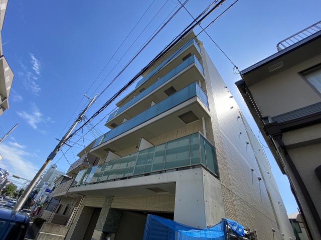 神戸市東灘区深江北町のマンションの建物外観