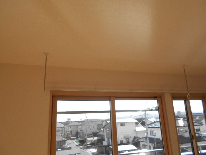 その他設備　室内物干し