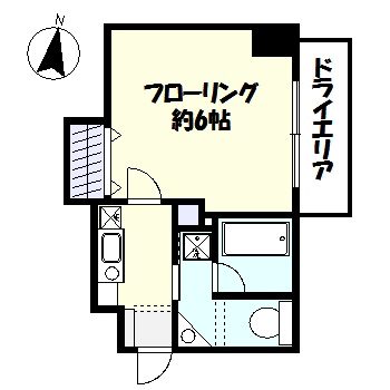 川崎市高津区下作延のマンションの間取り