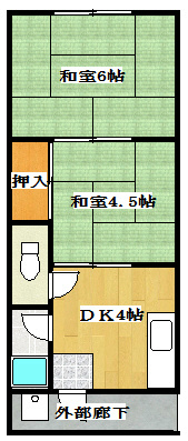 清水ハイムの間取り