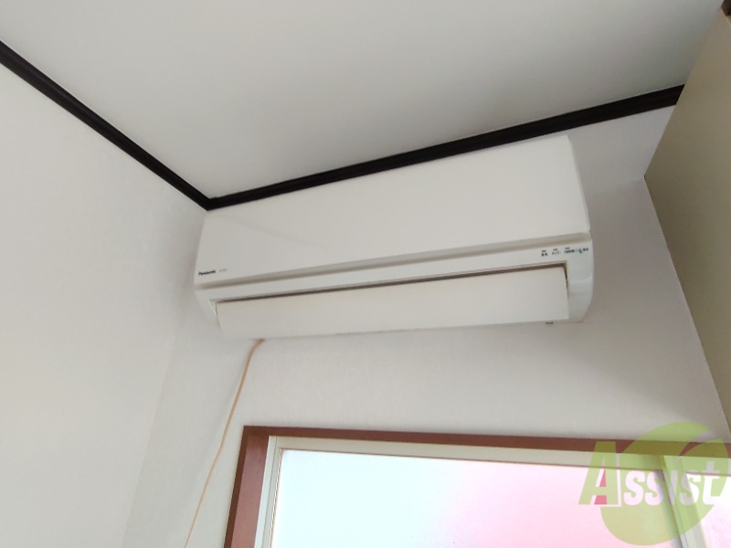 その他設備　リビングのエアコンで暑い日も寒い日も快適に過ごせます