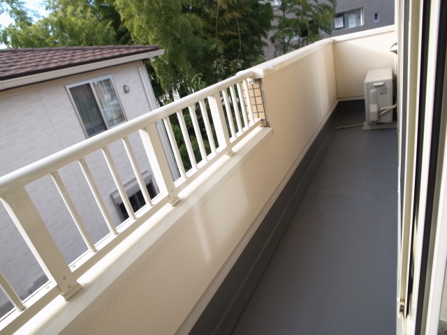 バルコニー　広めのバルコニー。前回募集参考写真