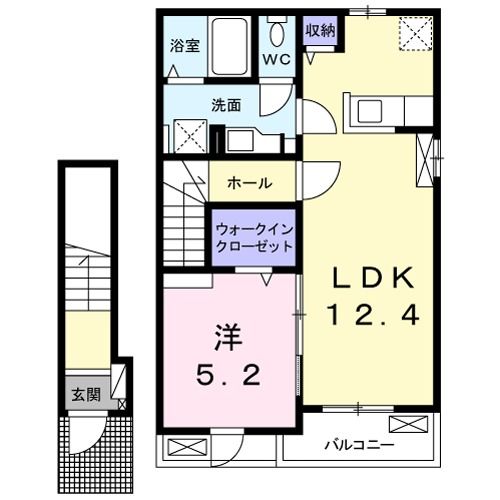 シンフォニー　IIの間取り