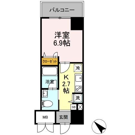 仮)D-room生麦5丁目PJの間取り