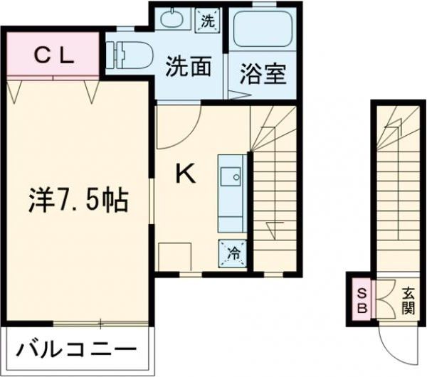 グレースコート亘理A棟の間取り