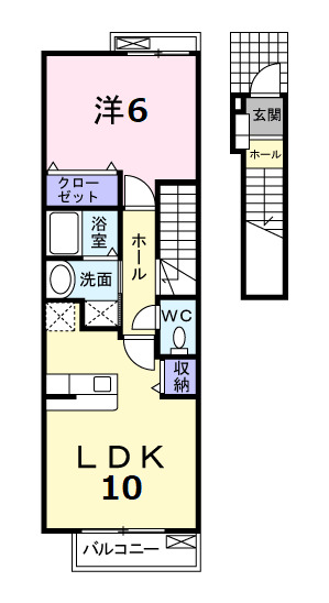 セレンディピティの間取り